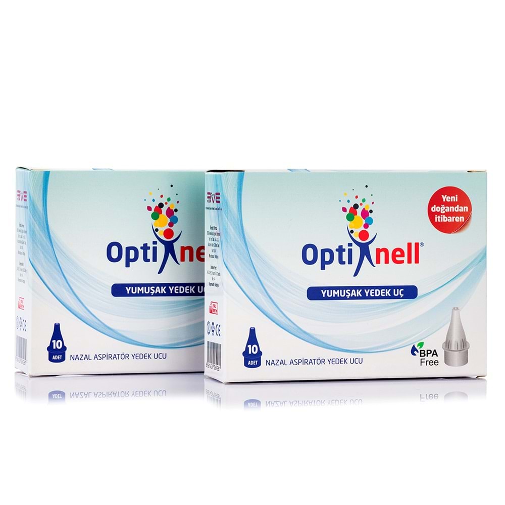 Optinell Nazal Burun Aspiratörü Yedek ucu ( 2 Kutu )