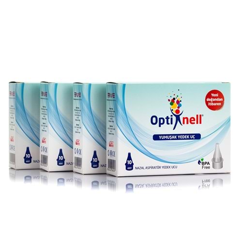Optinell Nazal Burun Aspiratörü Yedek ucu ( 4 Kutu )