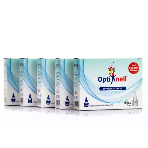 Optinell Nazal Burun Aspiratörü Yedek ucu ( 5 Kutu )